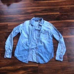 Urban Outfitters BDG casual jean esque button up